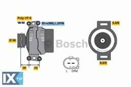 Γεννήτρια BOSCH 0986044910