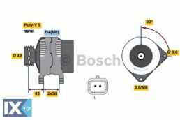 Γεννήτρια BOSCH 0986045101