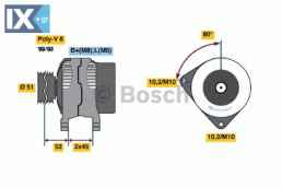 Γεννήτρια BOSCH 0986045211