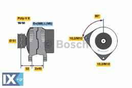 Γεννήτρια BOSCH 0986045211