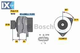 Γεννήτρια BOSCH 0986045430