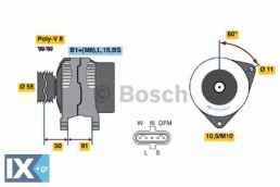 Γεννήτρια BOSCH 0986045430