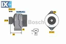 Γεννήτρια BOSCH 0986045461