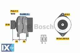 Γεννήτρια BOSCH 0986045511