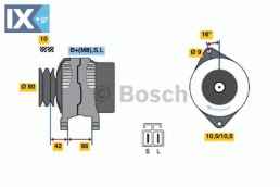 Γεννήτρια BOSCH 0986045541