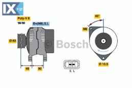 Γεννήτρια BOSCH 0986045621