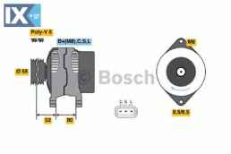 Γεννήτρια BOSCH 0986045741