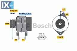 Γεννήτρια BOSCH 0986045811