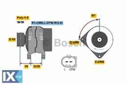 Γεννήτρια BOSCH 0986046050