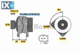 Γεννήτρια BOSCH 0986046050