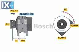 Γεννήτρια BOSCH 0986046140