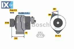 Γεννήτρια BOSCH 0986046531