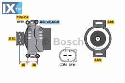 Γεννήτρια BOSCH 0986047150