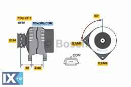 Γεννήτρια BOSCH 0986047340