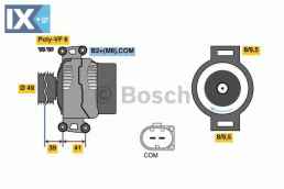 Γεννήτρια BOSCH 0986048350