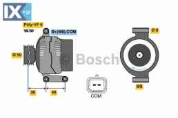 Γεννήτρια BOSCH 0986048740