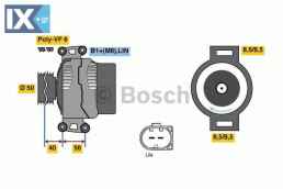 Γεννήτρια BOSCH 0986049010