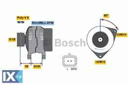 Γεννήτρια BOSCH 0986049091