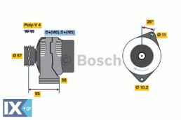 Γεννήτρια BOSCH 0986049131