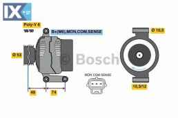 Γεννήτρια BOSCH 0986049460