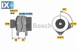 Γεννήτρια BOSCH 0986049740