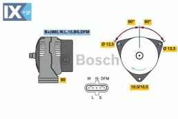 Γεννήτρια BOSCH 0986049820