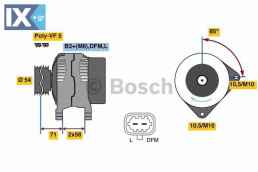 Γεννήτρια BOSCH 0986080100