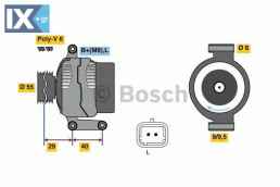 Γεννήτρια BOSCH 0986080220