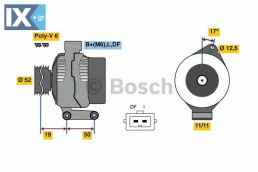 Γεννήτρια BOSCH 0986080230