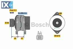 Γεννήτρια BOSCH 0986080250