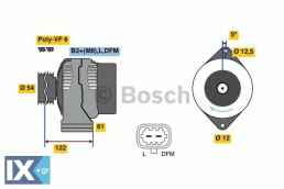 Γεννήτρια BOSCH 0986080380