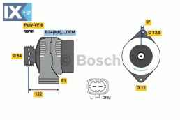 Γεννήτρια BOSCH 0986080380