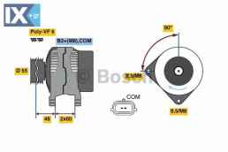 Γεννήτρια BOSCH 0986080410