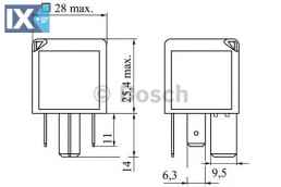 Εγκέφαλος, χρόνος προθέρμανσης BOSCH 0986332001