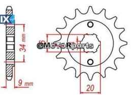 ΓΡΑΝΑΖΙ ΚΙΝΗΣ DT200L 1554 14 C45 SHARK