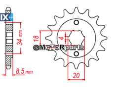 ΓΡΑΝΑΖΙ ΚΙΝΗΣ C4068 14Δ 270 RK