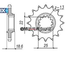 ΓΡΑΝΑΖΙ ΚΙΝΗΣ C4168 15Δ 1538 RK