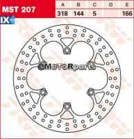 ΔΙΣΚΟΠΛΑΚΑ MST207 NTV650/400 ΕΜΠ 318-144 6ΤΡ TRW LUCAS