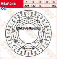 ΔΙΣΚΟΠΛΑΚΑ MSW246 FAZER600 04 ΕΜΠ 298-132 5ΤΡ TRW LUCAS