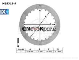 ΔΙΣΚΟΙ ΑΜΠΡΑΓ MES318-7 ΜΕΤΑΛ XT600 ΣΕΤ TRW LUCAS