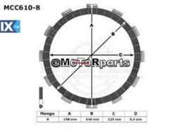ΔΙΣΚΟΙ ΑΜΠΡΑΓ MCC610-8 ΣΕΤ TRW LUCAS