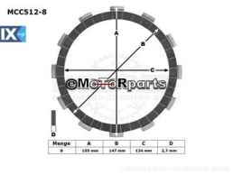 ΔΙΣΚΟΙ ΑΜΠΡΑΓ MCC512-8 ΣΕΤ TRW LUCAS