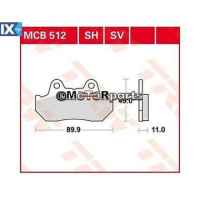 ΤΑΚΑΚΙΑ MCB512 TRW LUCAS ΓΕΡΜΑΝΙΑΣ F69/3