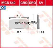 ΤΑΚΑΚΙΑ MCB540SRQ ΜΕΤΑΛ ΕΜΠΡ TRW LUCAS ΓΕΡΜΑΝ F95