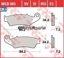 ΤΑΚΑΚΙΑ MCB669 TRW LUCAS ΓΕΡΜΑΝΙΑΣ F185