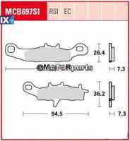 ΤΑΚΑΚΙΑ MCB697SI ΜΕΤΑΛ OFF ROAD TRW LUCAS F258