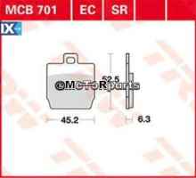 ΤΑΚΑΚΙΑ MCB701 TRW LUCAS ΓΕΡΜΑΝΙΑΣ F268