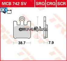 ΤΑΚΑΚΙΑ MCB742SRQ ΜΕΤ ROAD RACING TRW LUCAS F369