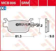 ΤΑΚΑΚΙΑ MCB806 TRW SH300i ΟΠΙΣΘ LUCAS ΓΕΡΜΑΝΙΑΣ F415