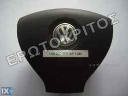 ΑΕΡΟΣΑΚΟΣ ΤΙΜΟΝΙΟΥ VW GOLF 5 EOS 1K0880201AF 1QB ΜΕΤΑΧΕΙΡΙΣΜΕΝΟΣ ΓΝΗΣΙΟΣ